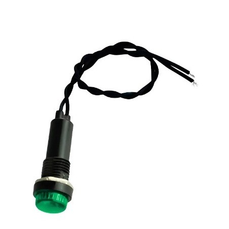 Sinaleiro olho de boi verde 110Vca