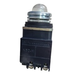 Sinaleiro branco XB2-MV747 -220V