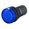 Sinaleiro led azul 22mm 110/220Vac - PL-SLAZ