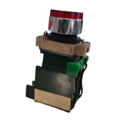 Sinaleiro vermelho 22mm 240x6Vca TR 2B-2054 s/ lâmpada