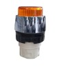 Sinaleiro saliente laranja 22mm VSZ 222/14