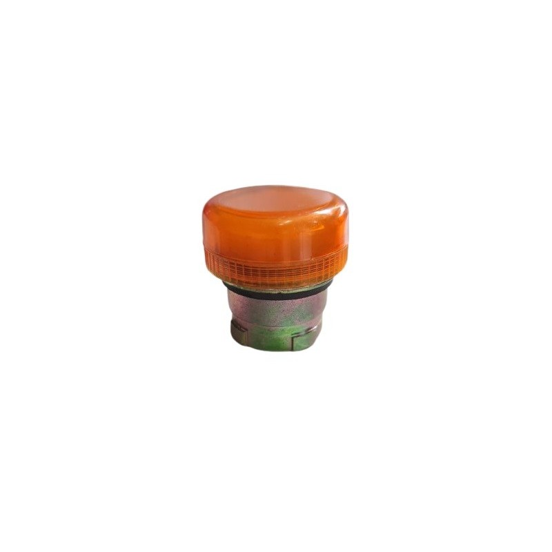 Cabeçote para sinalizador 22mm laranja Schneider