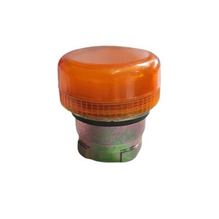 Cabeçote para sinalizador 22mm laranja Schneider