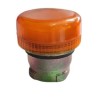 Cabeçote para sinalizador 22mm laranja Schneider