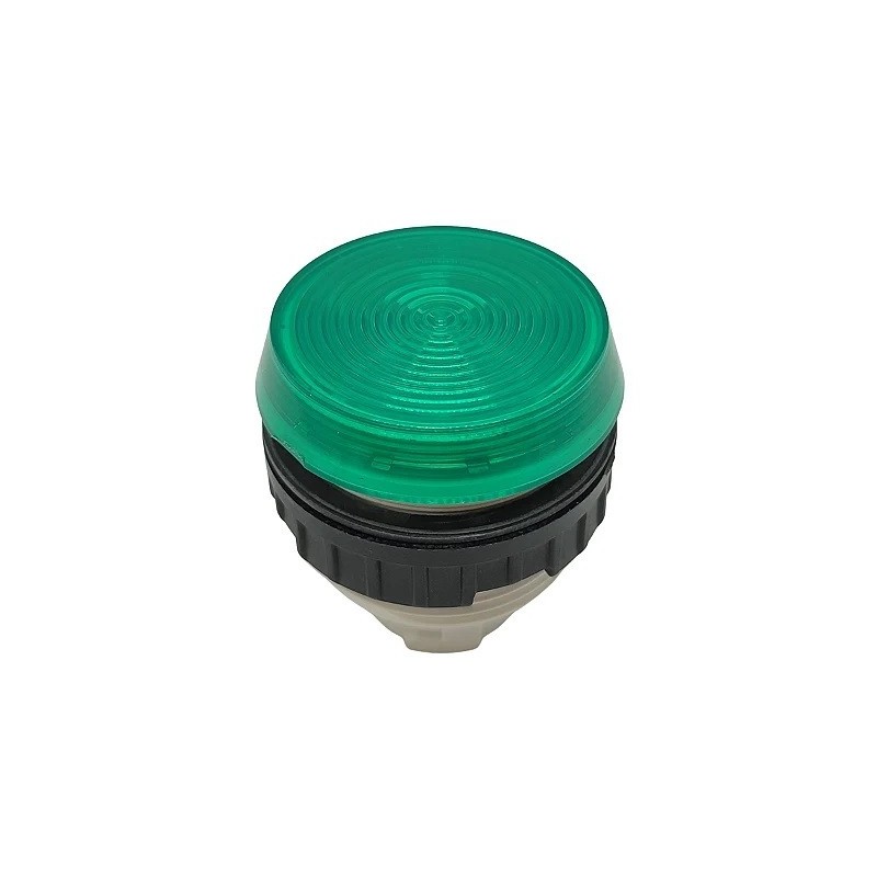 Sinaleiro verde 30mm faceado V301/15