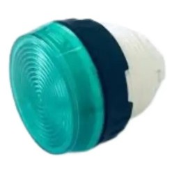 Sinaleiro verde 30mm faceado V301/15