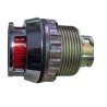 Sinaleiro vermelho 30mm com anel bgz 3/13 vermelho com anel