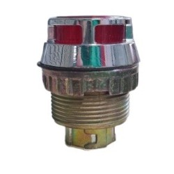 Sinaleiro vermelho 30mm com anel bgz 3/13 vermelho com anel