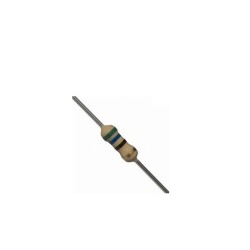 Resistor 56R 1/4w 5% - Verde azul preto dourado