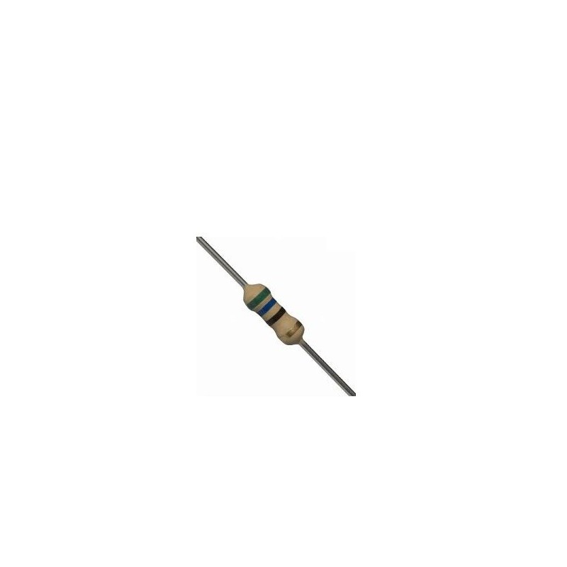 Resistor 56R 1/4w 5% - Verde azul preto dourado Resistor 56R 1/4w 5% - Verde azul preto dourado
