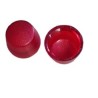 Lente de sinaleiro vermelho 18mm diametro x 13mm altura