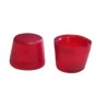 Lente de sinaleiro vermelho 18mm diametro x 13mm altura