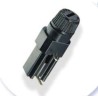 Porta fusivel PCI engate rapido 5x20mm 10A 250v - REF:850