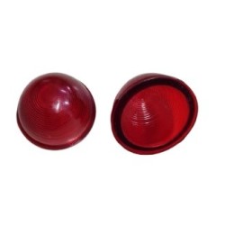 Lente de sinaleiro vermelha M18 28mm diametro x 17mm altura