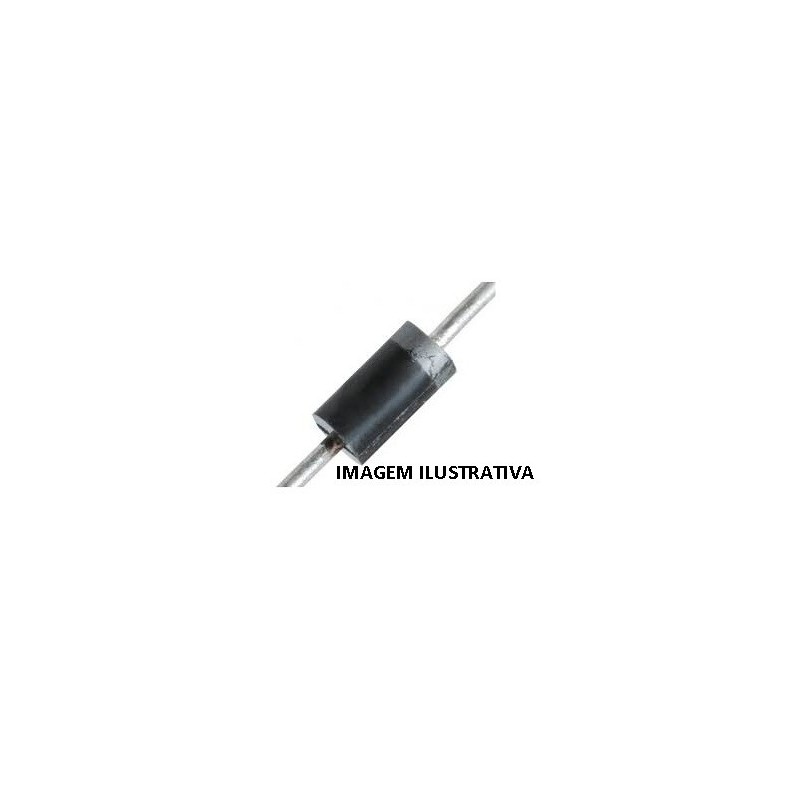 Diodo P6KE7.5A - 7,5v 5w supressor unidirecional
