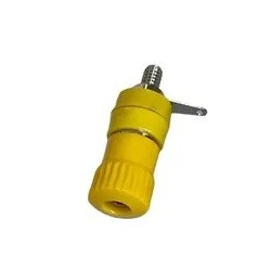 Borne 4mm amarelo B59