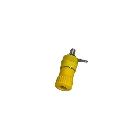 Borne 4mm amarelo B59