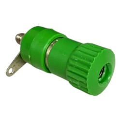 Borne 4mm verde B59