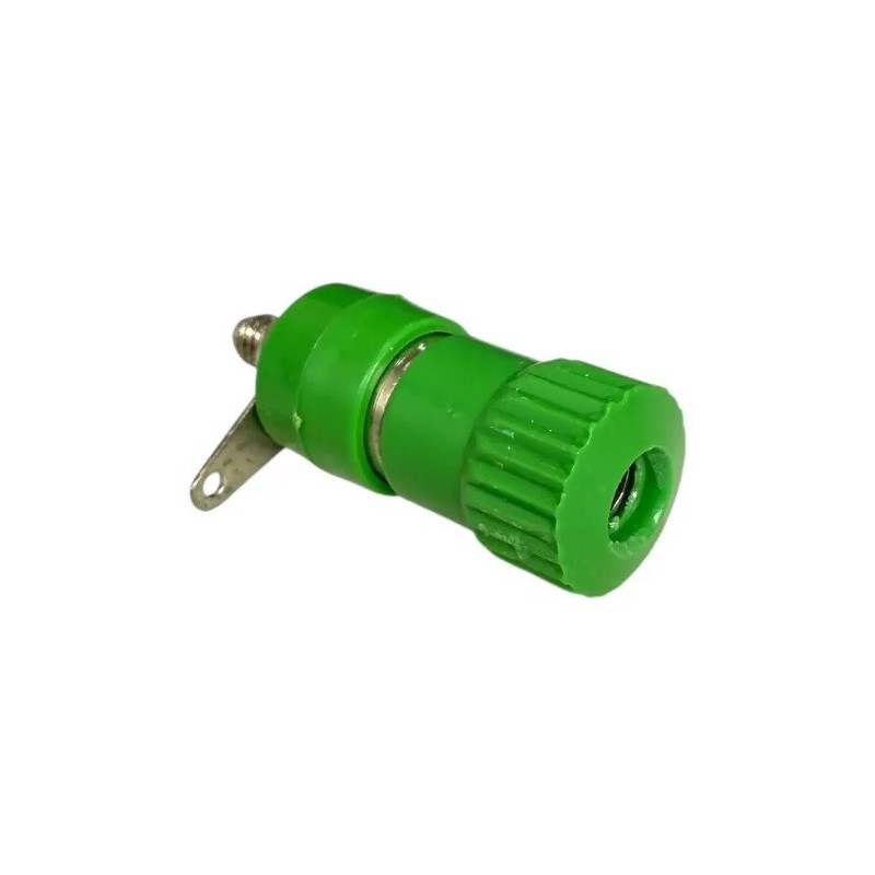Borne 4mm verde B59