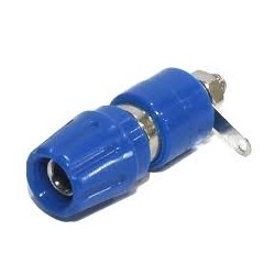 Borne 4mm 25Amp azul B160
