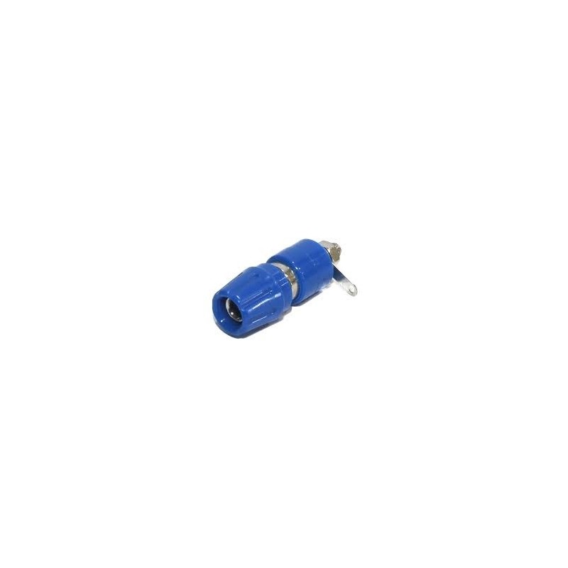 Borne 4mm 25Amp azul B160