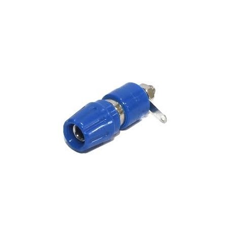 Borne 4mm 25Amp azul B160