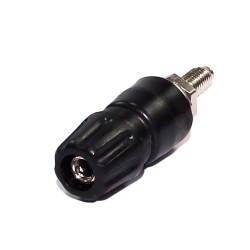 Borne 4mm 25Amp preto B160
