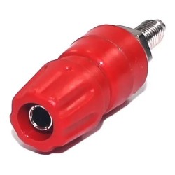 Borne 4mm 25Amp vermelho B160