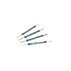 Ampola reed switch 5x50mm NA 3A Verde