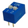 Chave dip switch 02 vias 180º