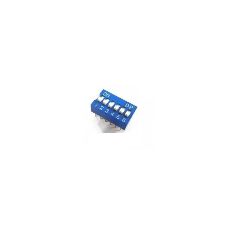 Chave dip switch 04 vias 180º