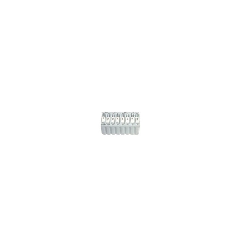 Chave dip switch 08 vias 180°