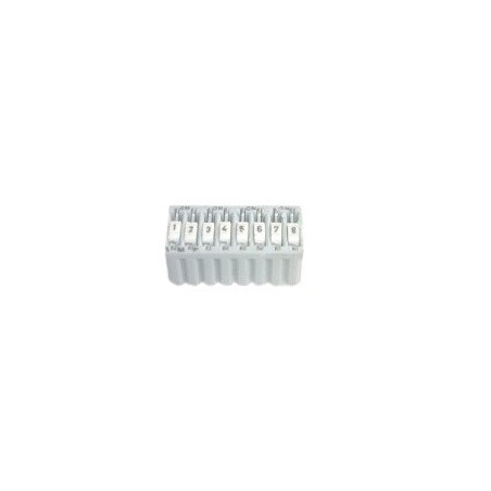 Chave dip switch 08 vias 180°