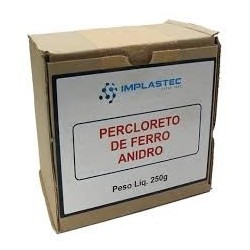 Percloreto de ferro pó 250gr anidro implastec