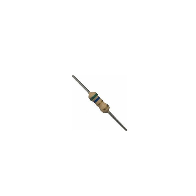Resistor 5R6 1/4w 5% - Verde azul dourado dourado Resistor 5R6 1/4w 5% - Verde azul dourado dourado