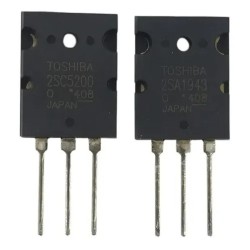 Transistor 2SA1943 + 2SA5200 original