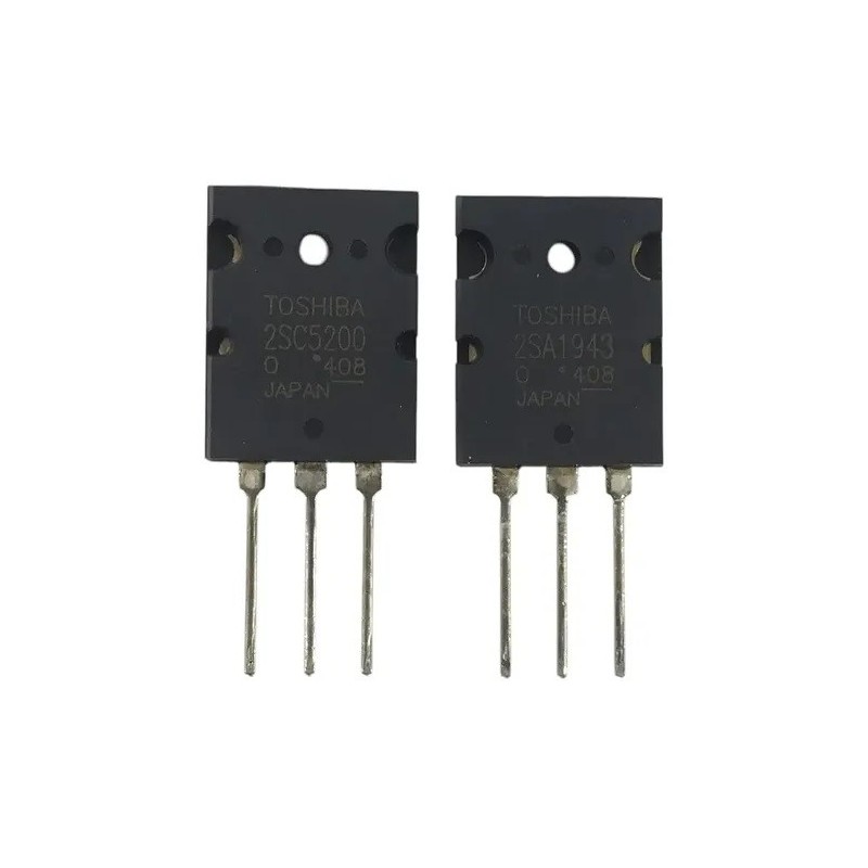 Transistor 2SA1943 + 2SA5200 original