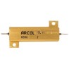 Resistor 33R 50w - Tubular 80x18,5mm