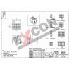 Conector 09 vias macho 4,14mm 660809hm051 - Excon