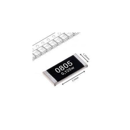 Resistor 10R 1/10w 5% smd 00805