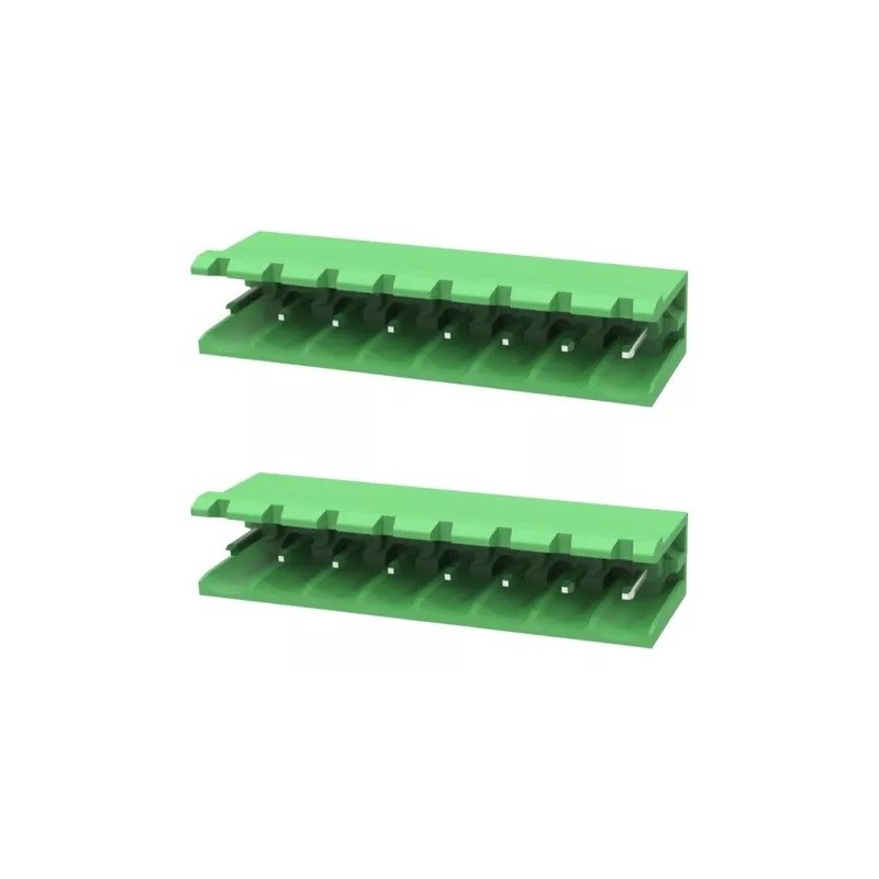 Conector STLZ950 08 vias 180º 5.08mm PCI