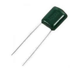 Capacitor poliester 22nf x 100v