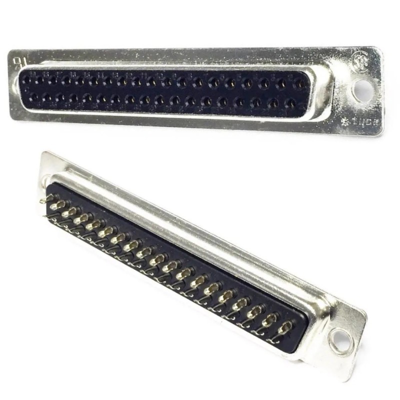 Conector DB37 femea solda fio