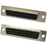 Conector DB25 femea pci 180°
