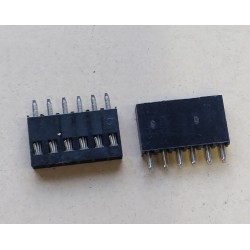 Conector MCS1 header pci femea 1x6 vias