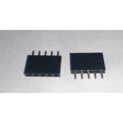 Conector MCS1 header pci femea 1x5 vias