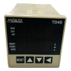 Temporizador digital 4 digitos 8 funsões TD4S-8A Metaltex