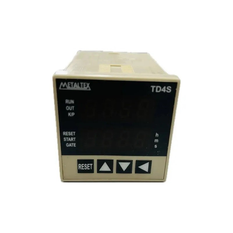 Temporizador digital 4 digitos 8 funsões TD4S-8A Metaltex