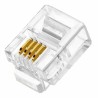Conector RJ11 6x4 modular