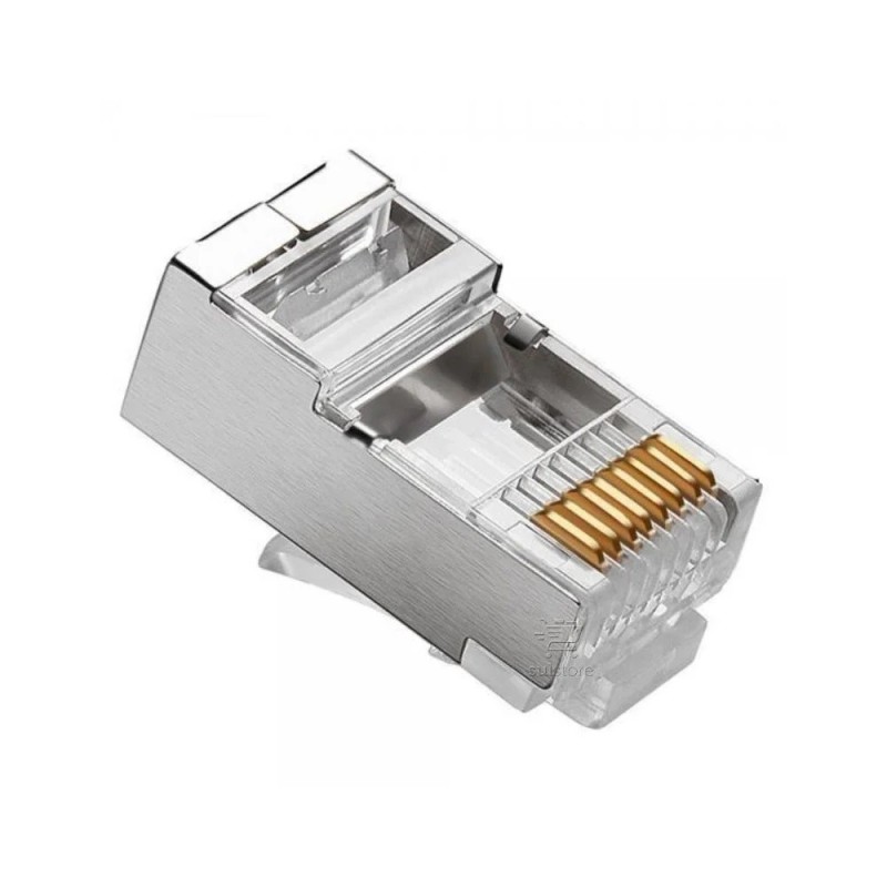 Conector RJ45 8x8 modular blindado